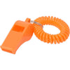 Hillman Plastic Assorted Sporting Whistle Wrist Coil Key Chain (Pack of 24).