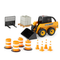 Tomy Big Farm John Deere Skid Steer Set Plastic Multicolored 11 pc
