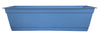 Bloem Dayton 6.87 in. H X 24 in. W X 7.75 in. D Plastic Window Box Ocean Blue
