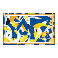 NFL - Los Angeles Rams XFIT 4ft. x 6ft. Plush Area Rug