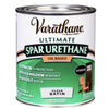 Varathane 242183H 1 Quart Crystal Clear Spar Urethane Exterior Oil Based Satin  (Pack Of 2)