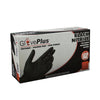 Gloveworks Nitrile Disposable Gloves Medium Black Powder Free 100 pk