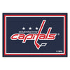 NHL - Washington Capitals 5ft. x 8 ft. Plush Area Rug