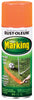 Rustoleum 1987-830 11 Oz Fluorescent Orange Marking Spray Paint (Pack of 6)