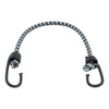 Keeper Black/White Bungee Cord 18 in. L X 0.315 in. 1 pk