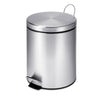 Honey-Can-Do 1.3 gal Silver Stainless Steel Step-On Trash Can