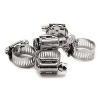 FOREVERBOLT 1/2 in to 29/32 in. SAE 8 Silver Hose Clamp Stainless Steel Band