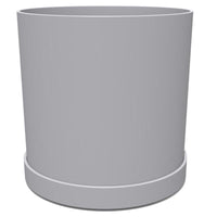 Bloem 9.5 in. H X 10 in. D Resin Mathers Planter Cement (Pack of 4)