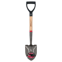 Truper Tru-Tough 27 in. Steel Round Utility Shovel Wood Handle