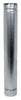 Selkirk 4 in. D X 24 in. L Stainless Steel Stove Pipe