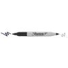 Sharpie Twin Tip Black Ultra Fine Tip Permanent Marker 1 pk (Pack of 6)