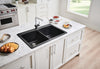 Diamond Equal Double Dual Mount - Anthracite