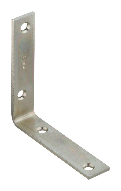 Stanley Hardware N220-145 4" Zinc Corner Braces (Pack of 10)