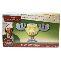 NMR Christmas Vacation 8 oz Glass Moose Drinking Glass (Pack of 8)