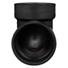 Charlotte Pipe 2 in. Hub X 2 in. D Hub ABS Elbow