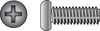 Hillman No. 10-32 X 1-1/4 in. L Phillips Flat Head Stainless Steel Machine Screws 100 pk