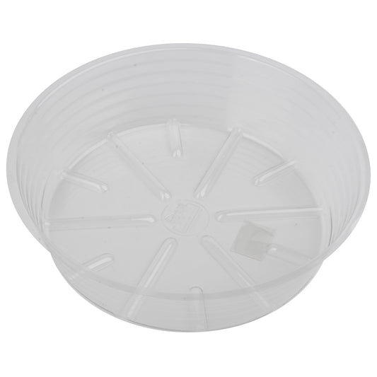 Bond CVS014DL 14" Deep Dish Clear Plastic Saucers (Pack of 25)