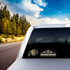 University of Colorado 2 Piece Decal Sticker Set
