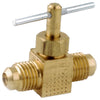 Anderson Metals 1/4 in. 1/4 in. Brass Needle Valve (Pack of 5)