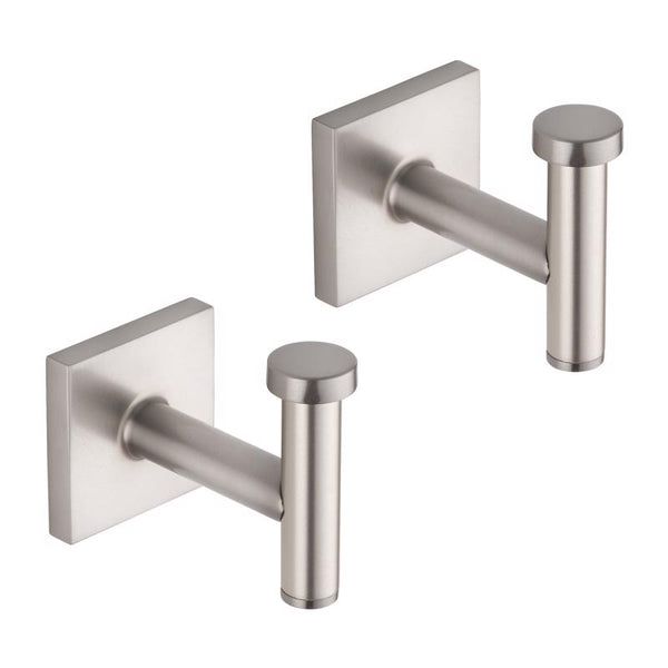 OakBrook Collection Brushed Nickel Bath Hook