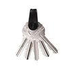 KeySmart Stainless Steel Black Minimalist Key Holder (Pack of 6) - Deal of The Week