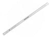 Mayes 48 in. L X 2 in. W Aluminum Straight-Edge Ruler Metric and SAE