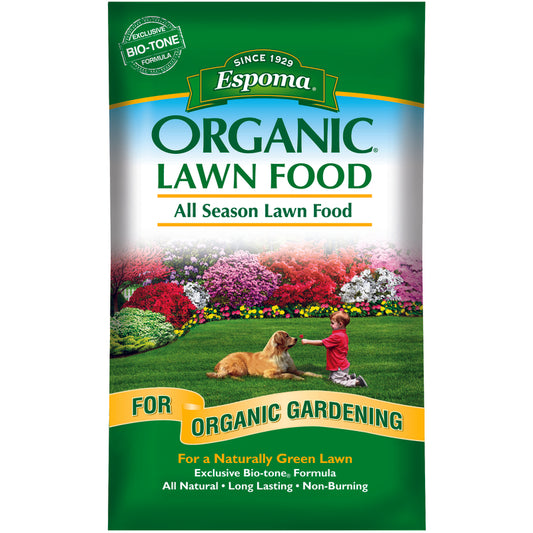 Espoma Organic All-Purpose Lawn Food For All Grasses 5000 sq ft