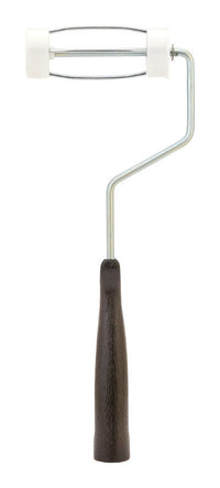 Linzer Threaded End 4 in. W Metal Jumbo Mini Paint Roller Frame