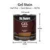 Old Masters Semi-Transparent Dark Walnut Oil-Based Alkyd Gel Stain 0.5 pt - Deal of The Week