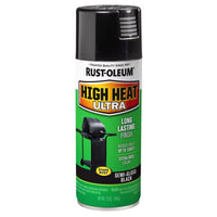 Rust-Oleum Stops Rust Specialty Black Spray Paint 12 oz. (Pack of 6)