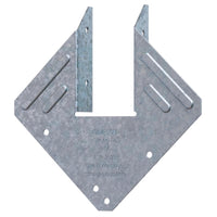 Simpson Strong-Tie 4 in. H X 4 in. W 18 Ga. Galvanized Steel Hurricane Tie