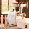Lem Products Mighty Bite Brushed Nickel Silver 1 speed 4.5 lb. Meat Grinder