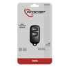 KeyStart Self Programmable Remote Automotive Replacement Key TOY025 Double For Toyota
