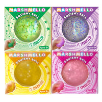 Zorbitz Sparkle Squishy Ball Assorted (Pack of 16)