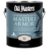 Old Masters Masters Armor Gloss Clear Water-Based Floor Finish 1 gal. (Pack of 2)