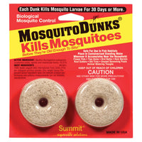 Summit Mosquito Dunks Insect Repellent Solid For Mosquitoes 2 ct