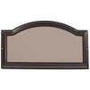 Hillman Distinctions Gloss Die-Cast Zinc Bronze Address Plate (Pack of 3)