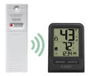La Crosse Technology Black Plastic 140 Deg. F Wireless Thermometer 2.64 L x 1.38 W in.