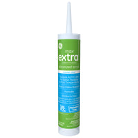 GE Max Extra Crystal Clear Siliconized Acrylic Caulk 10.1 oz. (Pack of 12)