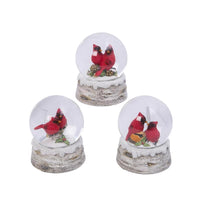 Gerson Multicolored Water Globe Indoor Christmas Decor 4.25 in. (Pack of 3)