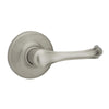 Kwikset Dorian Satin Nickel Passage Lever Right or Left Handed