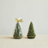 Creative Co-Op Green Unscented Tree Shaped Candle (Pack of 3)