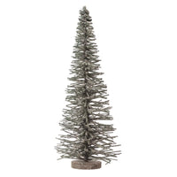 Creative Co-Op Green Poplar Tree Indoor Christmas Decor 15.75 in.