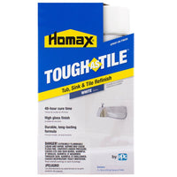Homax Tough As Tile Gloss White Bathtub and Tile Refinishing Kit 32 oz - Open Box