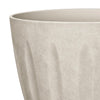 L&G Solutions 10 in. H X 12 in. D Polyresin Spritzer Planter Sand