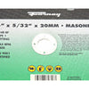 Forney 14 in. D X 20 mm Silicon Carbide Masonry/Asphalt Cutting Wheel 1 pc