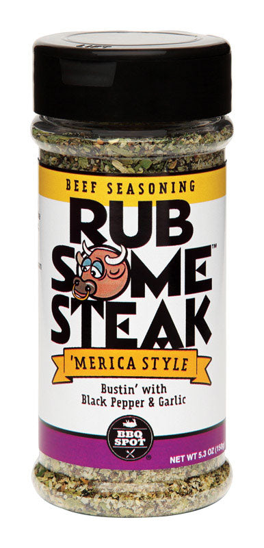 Rub Some Steak Black Pepper & Garlic Seasoning Rub 5.3 oz