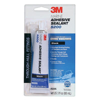 3M 5200 Auto/Marine Black Sealant 3 oz