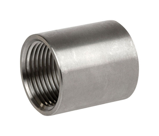 Smith-Cooper 1-1/4 in. FPT X 1-1/4 in. D FPT Stainless Steel Coupling