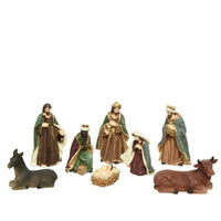 Decoris Assorted Nativity Figures Indoor Christmas Decor (Pack of 2)
